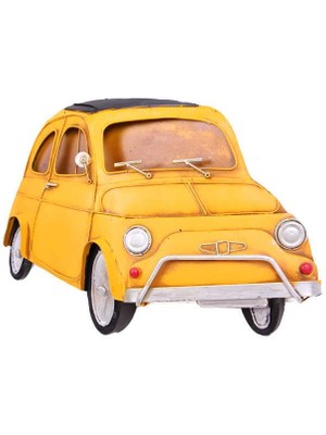 Dekoratif Metal Çerçeve Üç Boyutlu Araba Vintage Hediyelik