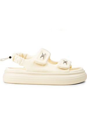 Deery Kadın Bej Sandalet - 25413ZBEJP01