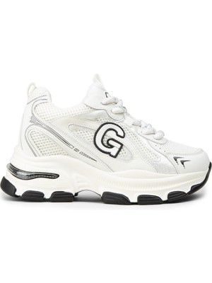 Deery Kadın Gizli Topuk Beyaz Sneaker Ayakkabı - 26323ZBYZP01