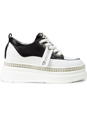 Deery Kadın Siyah Gizli Topuk Sneaker Ayakkabı - K0004ZSYHC01