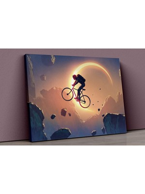 Feyza Design Mor Spor Temalı Tekli Kanvas Tablo Dekoratif Çizim