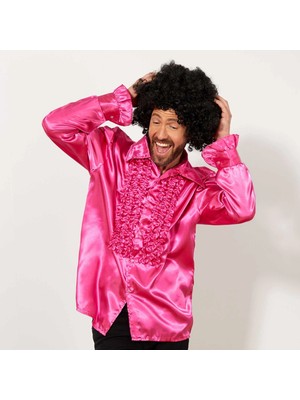 TE Dükkan Buğz Siyah Renk Kıvırcık Afro Bonus Peruk