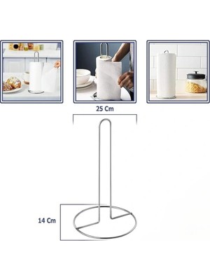 TE Dükkan Buğz Dik Kağıt Havluluk Krom Renk