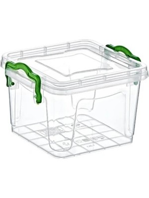 TE Dükkan Buğz Kare Saklama Kutusu 1.2 Litre