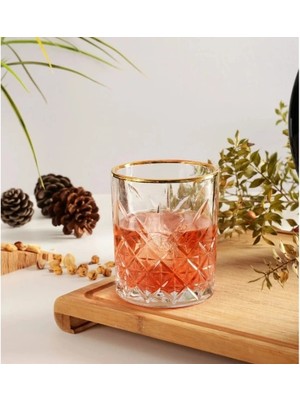 TE Dükkan Buğz 6'lı Kristal Meşrubat Bardağı 300 ml