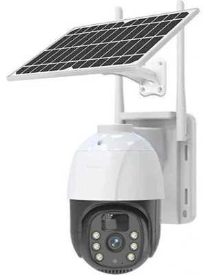 TE Dükkan Buğz Güneş Enerjili Dış Mekan Güvenlik Kamerası