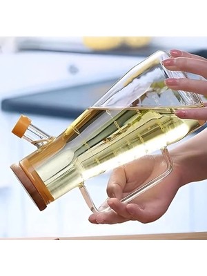 TE Dükkan Buğz Borosilikat Cam 900 Ml. Yağdanlık