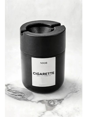 TE Dükkan Buğz Siyah Cam Küllük