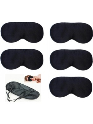 EkoAlışverişDünyam Uyku Maskesi - Göz Bandı 5 Adet
