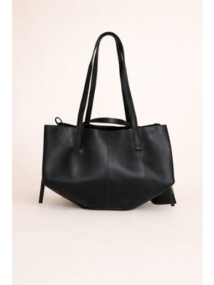 Egem Atelier  Deri El ve Omuz Çantası