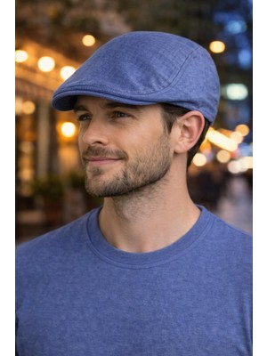 Keten Lastikli Ördek Kasket Şapka