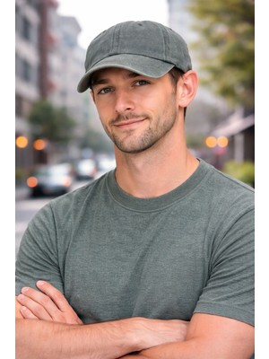 Yıkamalı Siperli Kep Şapka