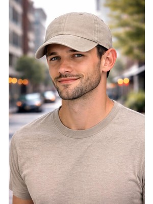 Yıkamalı Siperli Kep Şapka