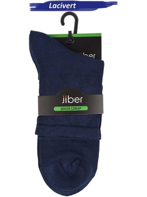 Jiber Erkek Bambu Uzun Lastiksiz Şeker Çorap 5999 - 6 Adet