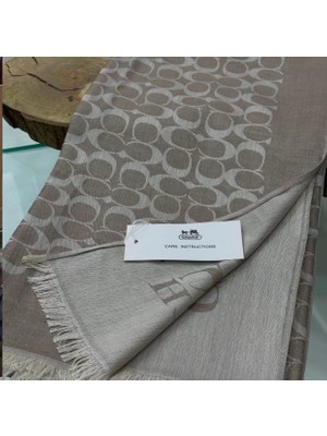 Janjan Vual C Desen Şal Yün Pamuk