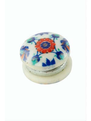 Hsc Bilişim Çini Desenli Kupa Eşarp Mıknatısı 1 Adet