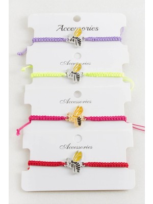 Hsc Bilişim Arı Makrome Örgülü Bileklik