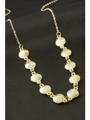 Hsc Bilişim Yuvarlak Çizgili Şans Zincir Kolye