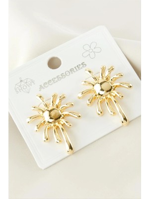 Hsc Bilişim Ağaç Metal Küpe