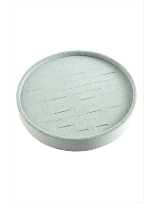 Hsc Bilişim Yuvarlak Ahşap Anfora Kumaş Yüzüklük 20 cm