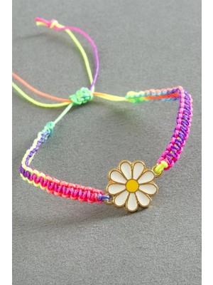 Hsc Bilişim Papatya Makrome Ip Bileklik