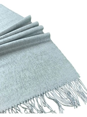 Mim Eşarp ve Şal Kalın Kışlık Düz Desen Yumuşak Dokulu Saçaklı Şal – 50×185 cm