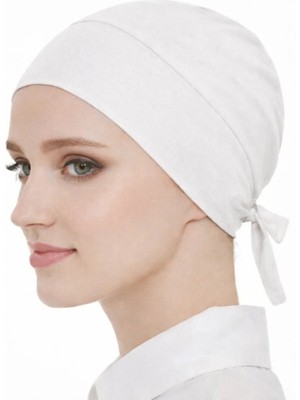 Mim Eşarp ve Şal Bağlamalı Viskon Bone