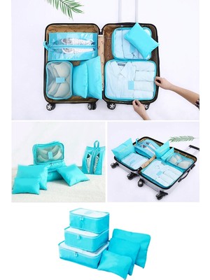 Dua Giyim Bebek Anne Hastane Çantası Düzenleyici Organizer 6 Parça Set