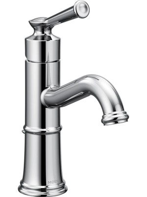 Moen 6402 Belfield Tek Kollu Banyo Musluğu, Krom