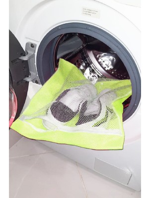 Cosmos E-Ticaret Sarı- Fermuarlı - Hassas Çamaşır Terlik Ayakkabı Yı Filesi Büyük Boy