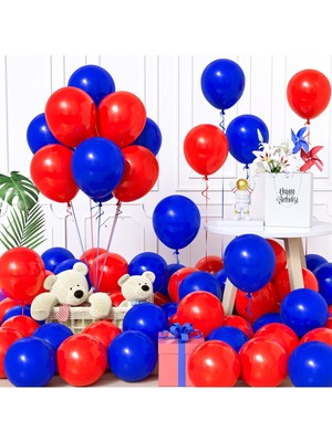 Feyza Design 40 Adet Renkli Balon Seti - Enerjik ve Göz Alıcı Parti Dekoru