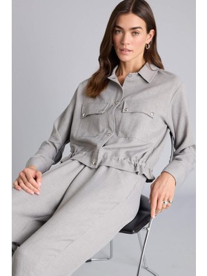 DeFacto Regular Fit Gömlek Yaka Ceket H0890AX26SM