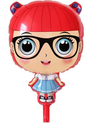 Feyza Design Kırmızı Folyo Balon - Sevimli ve Şık Parti Malzemesi