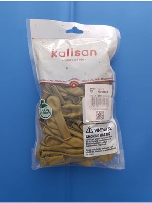 Feyza Design 5 Inc Retro Hardal Balon 100 Adet - Hobi ve Parti Malzemeleri