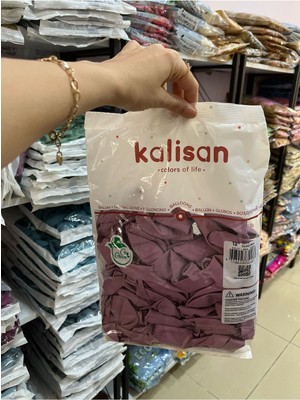 Feyza Design Gül Kurusu Renkli Balonlar 12 Inç 25'li Paket