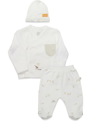 Bistyle 3lü Zıbın Takım Safari Forewer 13128 Yeşil