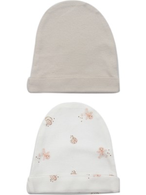 Bistyle 2li Şapka Cookies Make Happy 90193 Ekru