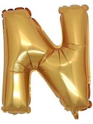 Feyza Design 40 Inç Altın Harfli Balon - Eğlence ve Parti Malzemeleri