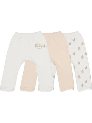 Bistyle 3lü Patiksiz Alt Travel Clasic Kutulu 16185 Ekru