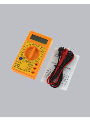 Akinco Dijital Multimetre Ölçü Aleti Ac Dc Ölçüm LCD Ekranlı