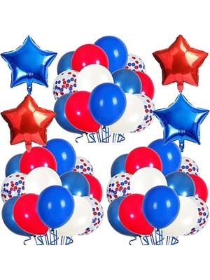 Feyza Design Lüks Pembe Balon Zincir Seti - Çok Renkli Parti Malzemeleri