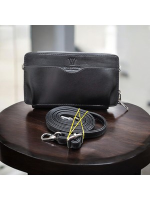 Valvic 100% Hakiki Dana Derisi Telefonluk Çanta