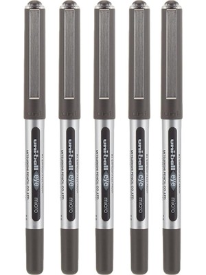 Uni Roller Kalem 0.5 UB-150 Siyah 5 Li