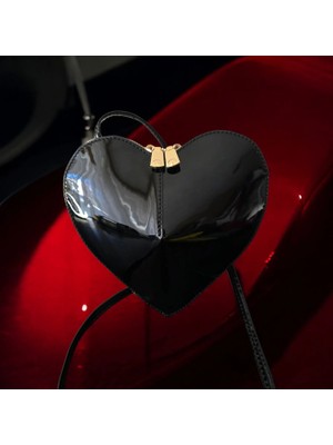Valentina Victoria Çanta Valvichakiki Deri Abiye Kalp Şekili Genç Kız Çanta