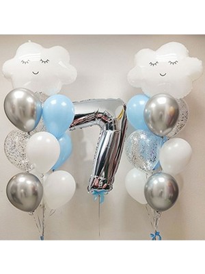 Feyza Design Sarı Şişirilebilir Balon Seti - Parti ve Eğlence Malzemeleri