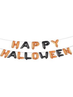 Feyza Design 16'' Çok Renkli Folyo Balon Halloween Takım