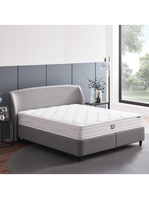 Yataş Blue Star Yatak & New Canto Baza Başlık 3'lü Set - Mavi