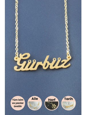 İsmiyle Al Gürbüz Isimli Kolye
