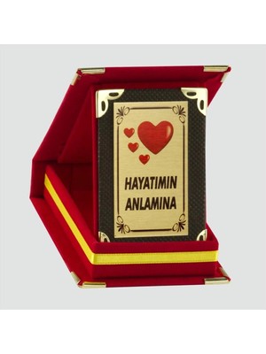 İsmiyle Al Hayatımın Anlamına Plaketi