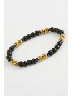 İsmiyle Al Hematit & Onix Doğaltaş Bileklik